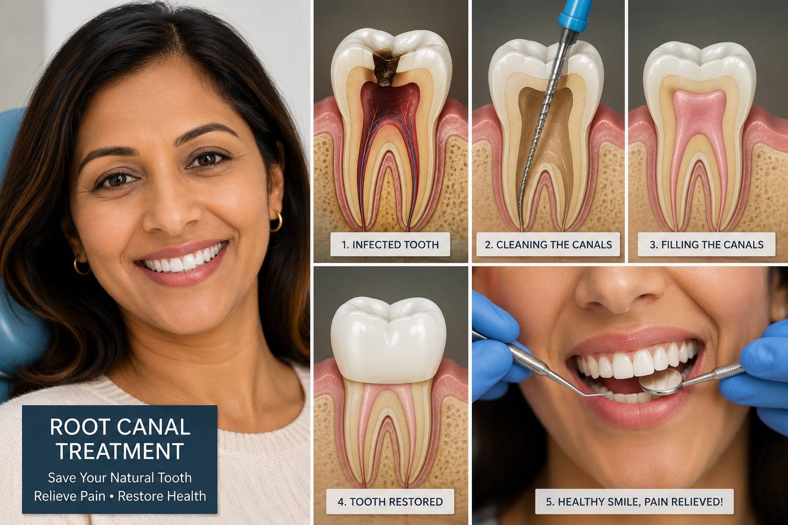 Root canal treatment at DantKala Dehradun